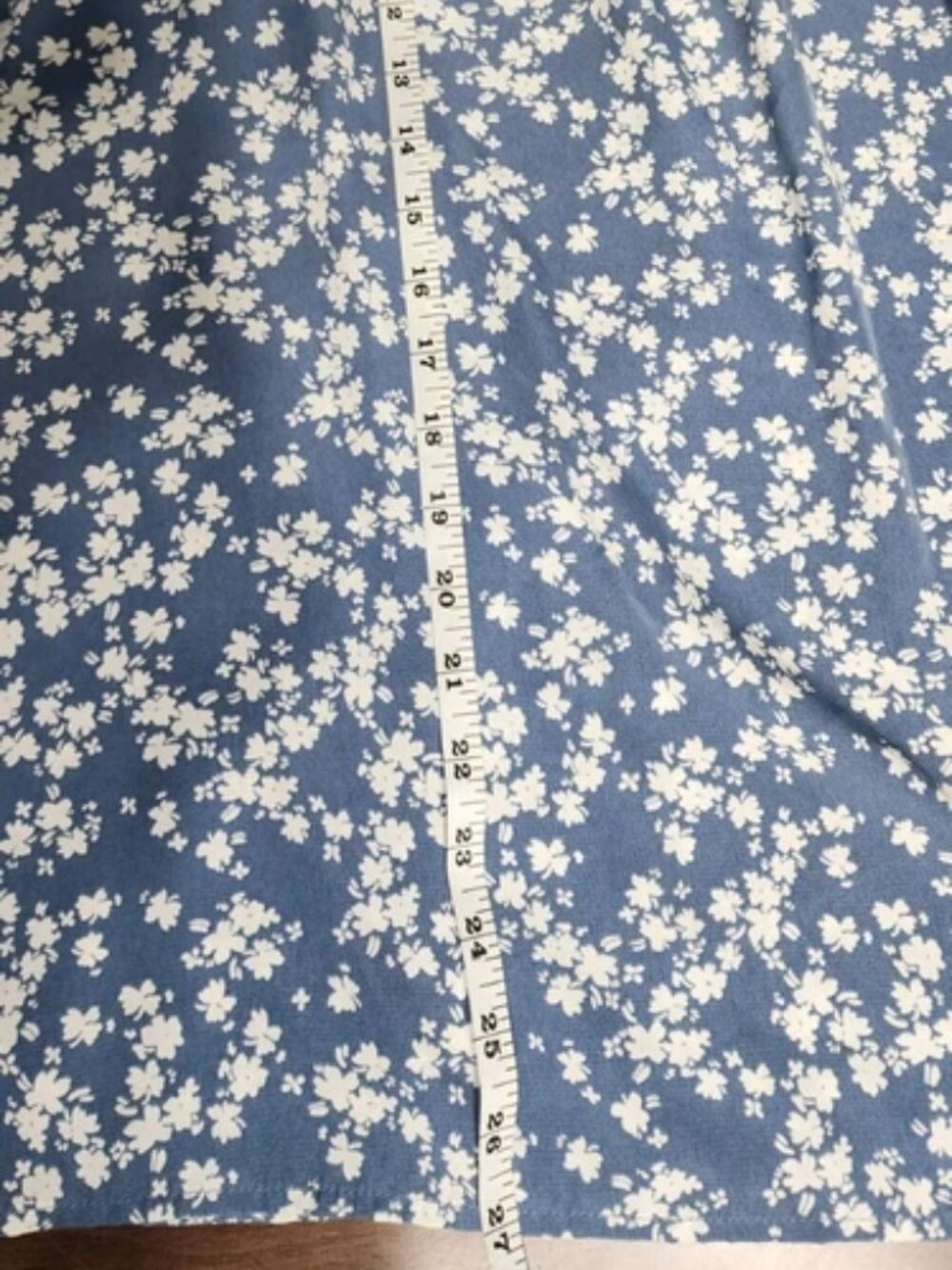 Monday Fun 3X Sleeveless Blue Floral Top - Picture 13 of 13